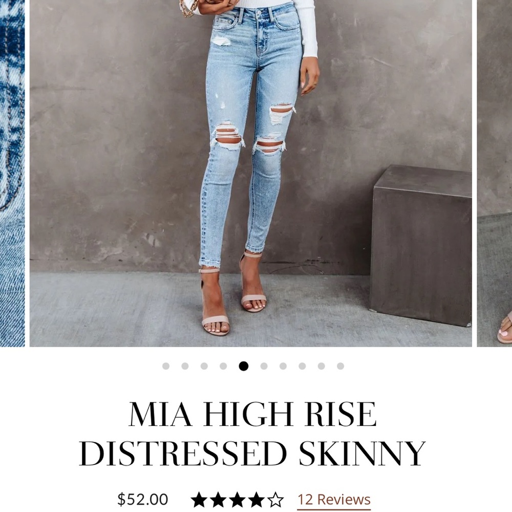 Vici Collection website Jeans - VERVET size 26